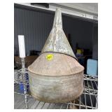 Pair of Metal Funnels