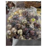 Christmas Balls Gold & Bronze