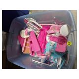 Barbie Cut & Style & Barbie Kitchen Items
