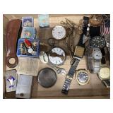 Watches, Tie Tacks, Watch Fob