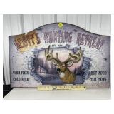 Wooden Hunting Sign