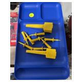 Tupperware Divided Plates & Corn Holders
