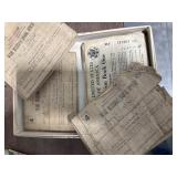 Vintage War Ration Books