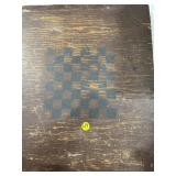 Antique Checker Board