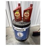 1 Gal Kerosene & 2 qts 10-30 Motor Oil
