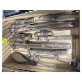 Pipe Wrenches, Pliers, Misc.