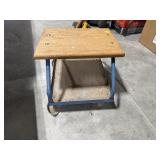 Shop Stool on Wheels