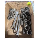 Snap On Sockets & Wrenches 1/4 & 3/8