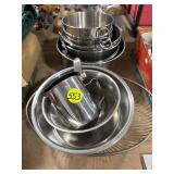 Stainless Steel Bowls & Misc.