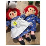 Pair of Raggety Ann
