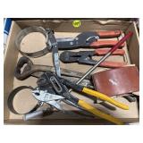Oil Filters, Pliers, Hand Sander