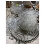 Stacks of Clear Glass