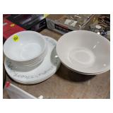 Corelle DIshes & 2 Other Serving Bowls