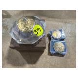 Rowan Diamond Jubilee Paper Weight & Medallions