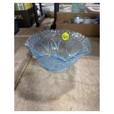 Blue Glass Bowl
