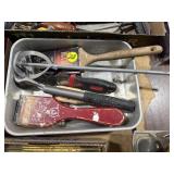 Scrapers, Paint Brush, Paint Mixer