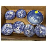 Blue & White Plates
