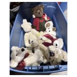 Boyds Bears in Tote w/Lid