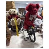 Boyds Bear on Bike & Boyds Bear in Side Car