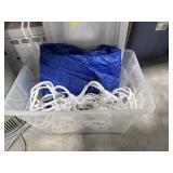 Tarp, Nylon Rope w/Carabiners
