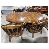 Table & Roller Chairs