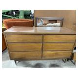 Mirrored Dresser matches Lots 219 & 220