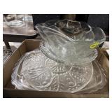 Clear Glass Serving Pcs.