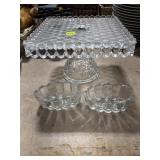 Pedestal Cake Stand & Spoon Holders