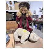 Boyds Bear Doll w/Bear