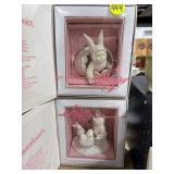 Pair of Snow Bunnies