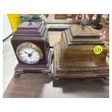 Wooden Box & Clock