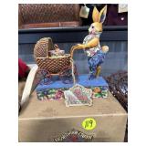 Jim Shore Rabbit Decor