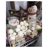 Assorted Snowman Decor