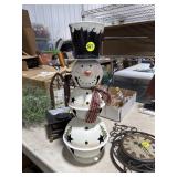 Metal Snowman