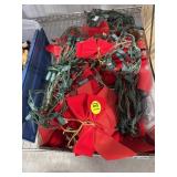Assorted Christmas Bows & Lights