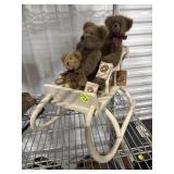 Boyds Bear in Boyds Sleigh
