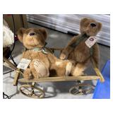 Boyds Bears in Boyds Wagon