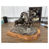 Jimmy LoveJoy Bronze Sculpture 14x9x9 1/2