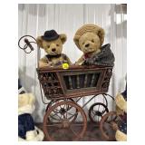 Cottage Collectible Bears & Buggy