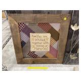 Families Stitched Wall Decor