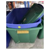 Pair of Totes w/Lids