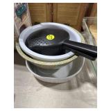 Corningware, Pampered Chef & Speckled Bowl