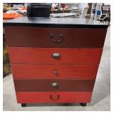 5 Drawered Cabinet 29.5x17.5x34