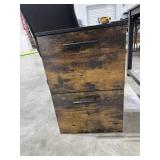 Wood Grain File Cabinet matches Lot 278