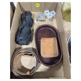 Leather Belt (Joe), Bill Fold, Pins, Cuff Links