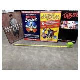 4 Framed Musical Posters