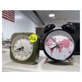 Pair of Alarm Clocks