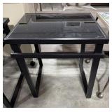 Black End Table 23x19x24