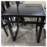 Black End Table 23x19x24