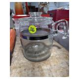 Pyrex  Glass Coffee Pot (No Insides)